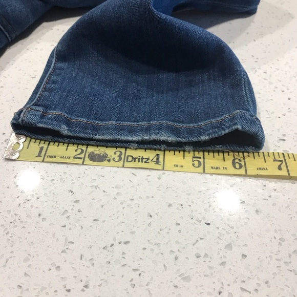 Joe’s women jeans Size 32 Dark Wash Stretch button & zip front - Picture 9 of 9